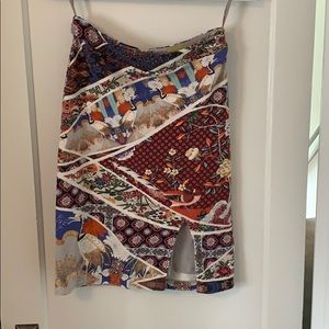 Vintage Anthro stretch pencil skirt